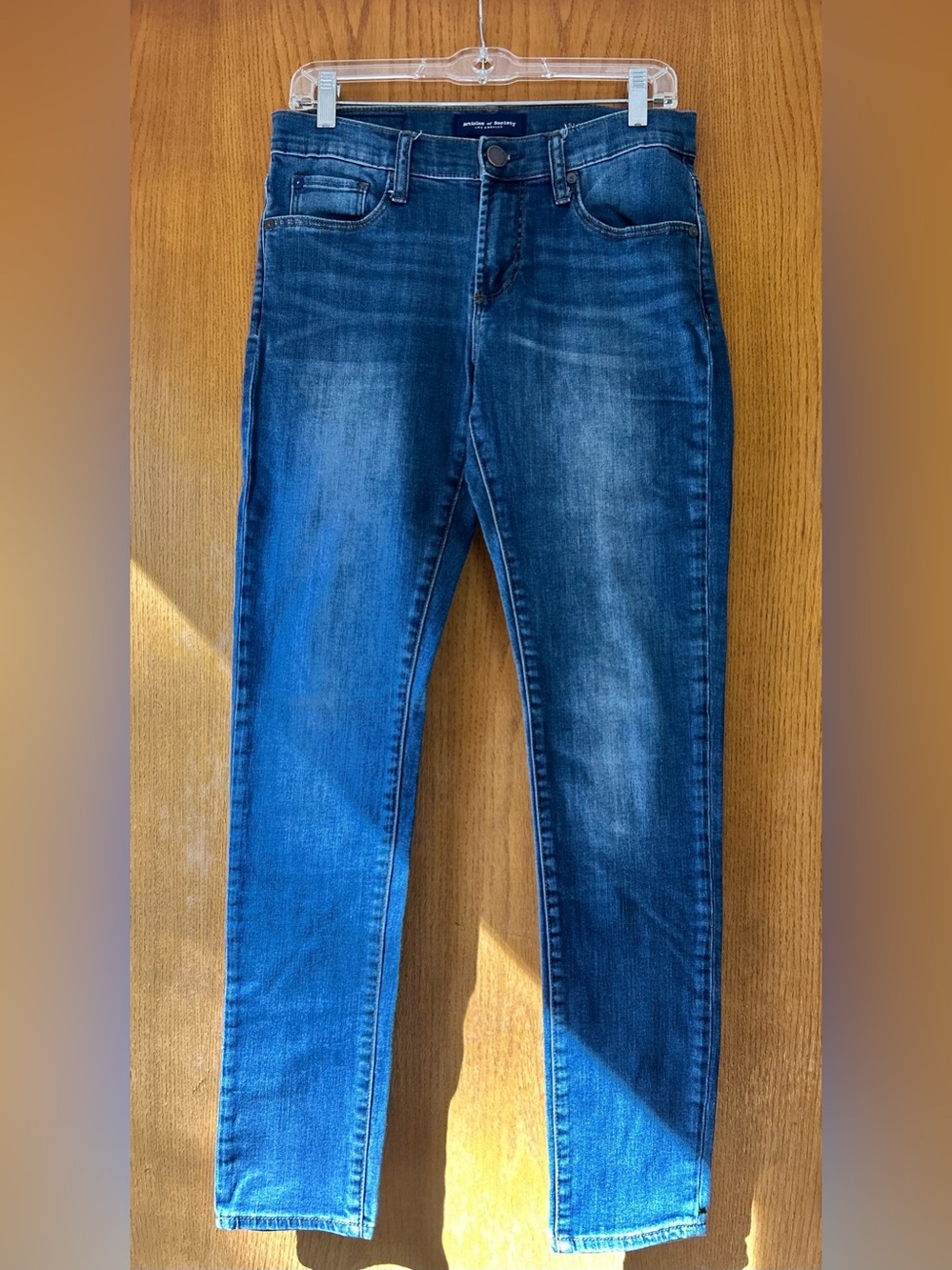 Articles Of Society Dark Indigo Skinny Jeans
The inseam 30